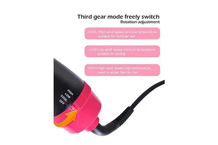 4 in 1 Hot Air Hair Straightener Brush