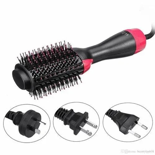 4 in 1 Hot Air Hair Straightener Brush